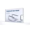 Laptopständer Gembird NBS-D1-01 Aluminium Silber für Notebooks bis zu 39,6 cm (15,6 Zoll), 5 kg Tragkraft