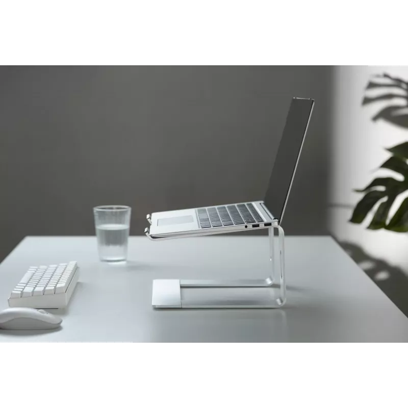 Laptopständer Gembird NBS-D1-01 Aluminium Silber für Notebooks bis zu 39,6 cm (15,6 Zoll), 5 kg Tragkraft