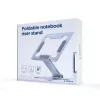 Laptop Ständer Gembird NBS-D1-03 Silber Aluminium für bis zu 39,6 cm (15,6 Zoll), faltbar, Höhe 60 mm, max. Traglast 5 kg
