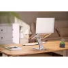 Laptop Ständer Gembird NBS-D1-03 Silber Aluminium für bis zu 39,6 cm (15,6 Zoll), faltbar, Höhe 60 mm, max. Traglast 5 kg