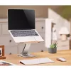 Laptop Ständer Gembird NBS-D1-03 Silber Aluminium für bis zu 39,6 cm (15,6 Zoll), faltbar, Höhe 60 mm, max. Traglast 5 kg