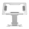 Laptop Ständer Gembird NBS-D1-03 Silber Aluminium für bis zu 39,6 cm (15,6 Zoll), faltbar, Höhe 60 mm, max. Traglast 5 kg
