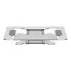 Laptop Ständer Gembird NBS-D1-03 Silber Aluminium für bis zu 39,6 cm (15,6 Zoll), faltbar, Höhe 60 mm, max. Traglast 5 kg