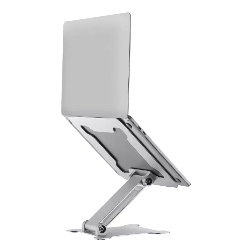 Laptop Ständer Gembird NBS-D1-03 Silber Aluminium für bis zu 39,6 cm (15,6 Zoll), faltbar, Höhe 60 mm, max. Traglast 5 kg