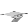 Laptop Ständer Gembird NBS-D1-03 Silber Aluminium für bis zu 39,6 cm (15,6 Zoll), faltbar, Höhe 60 mm, max. Traglast 5 kg