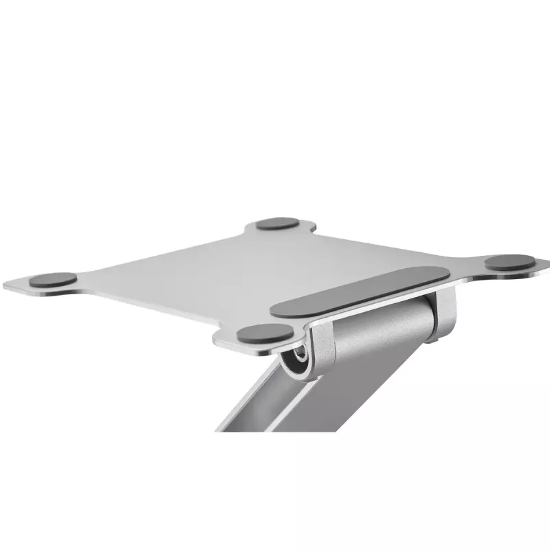 Laptop Ständer Gembird NBS-D1-03 Silber Aluminium für bis zu 39,6 cm (15,6 Zoll), faltbar, Höhe 60 mm, max. Traglast 5 kg