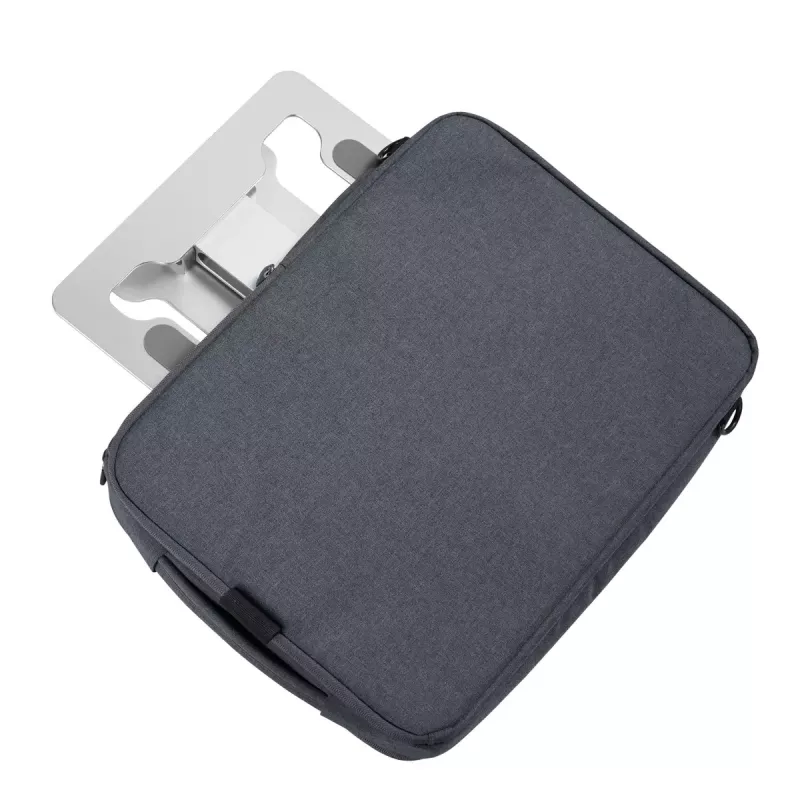 Laptop Ständer Gembird NBS-D1-03 Silber Aluminium für bis zu 39,6 cm (15,6 Zoll), faltbar, Höhe 60 mm, max. Traglast 5 kg