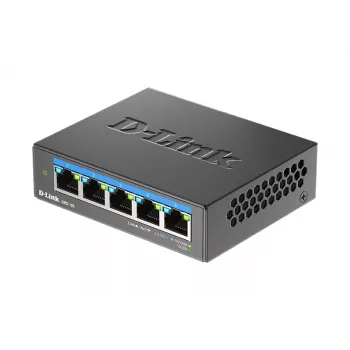 D-Link 5-Port 2.5G Multi-Gigabit Desktop Switch Unmanaged L2 5x2.5G Ports
