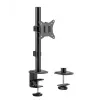 GEMBIRD Schreibtischmontierter Einzelmonitorarm, 17 Zoll – 32 Zoll