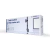 GEMBIRD Schreibtischmontierter Einzelmonitorarm, 17 Zoll – 32 Zoll