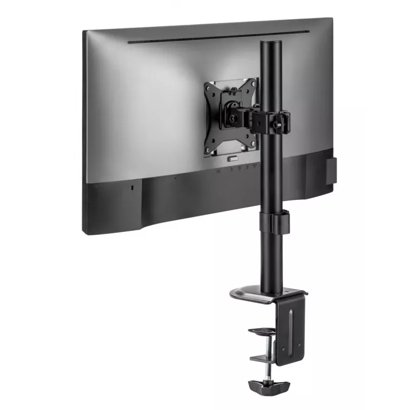 GEMBIRD Schreibtischmontierter Einzelmonitorarm, 17 Zoll – 32 Zoll