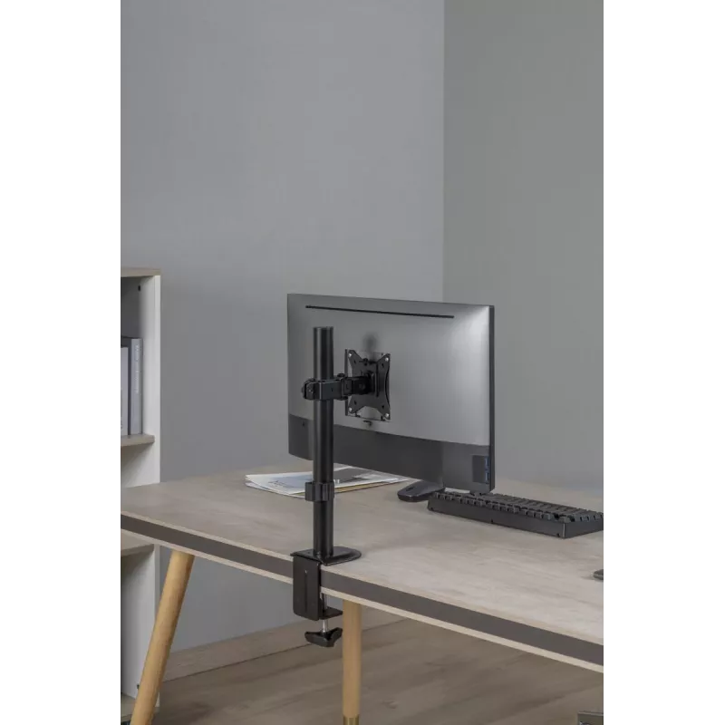 GEMBIRD Schreibtischmontierter Einzelmonitorarm, 17 Zoll – 32 Zoll