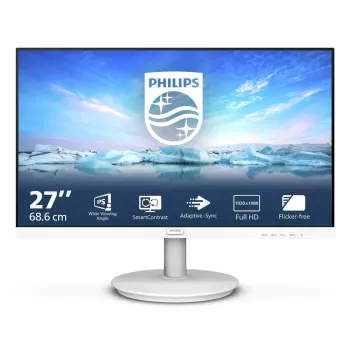 Monitor Philips V Line 271V8AW/00 27 Zoll Full HD IPS LCD, 1920×1080, 75 Hz, 4 ms, 250 cd/m², VESA 100×100, Lautsprecher, HDMI & VGA