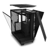 PC-Gehäuse NZXT H6 Air Flow Midi Tower Schwarz
