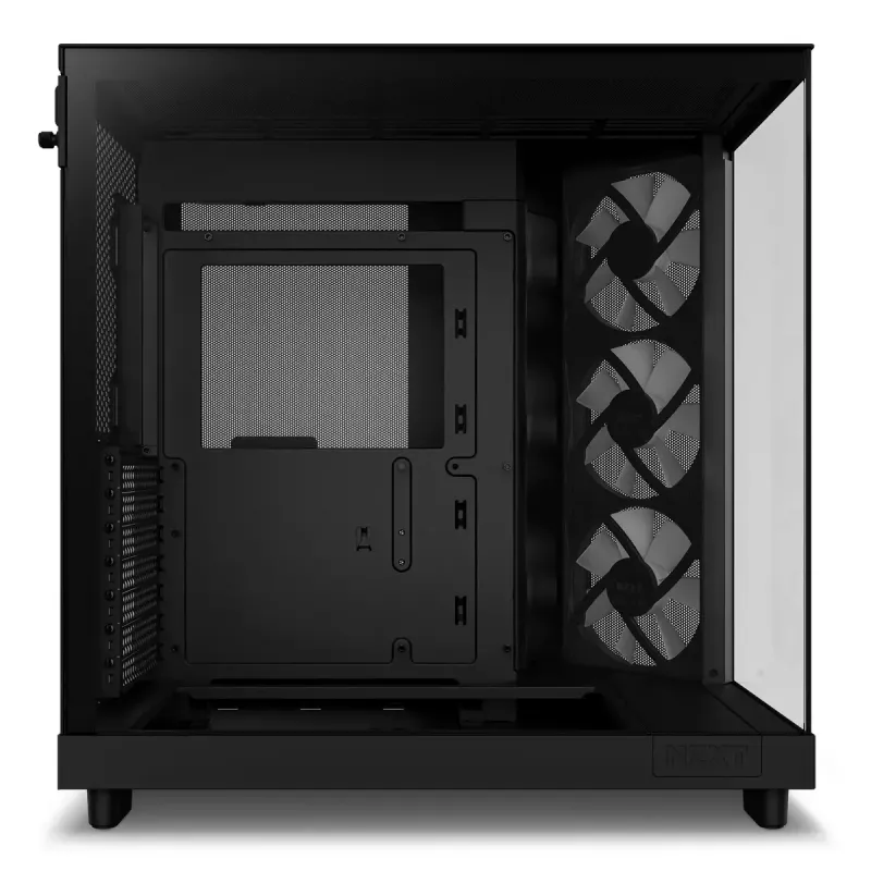 PC-Gehäuse NZXT H6 Air Flow Midi Tower Schwarz
