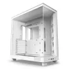 PC-Gehäuse NZXT H6 Air Flow Midi Tower Weiß