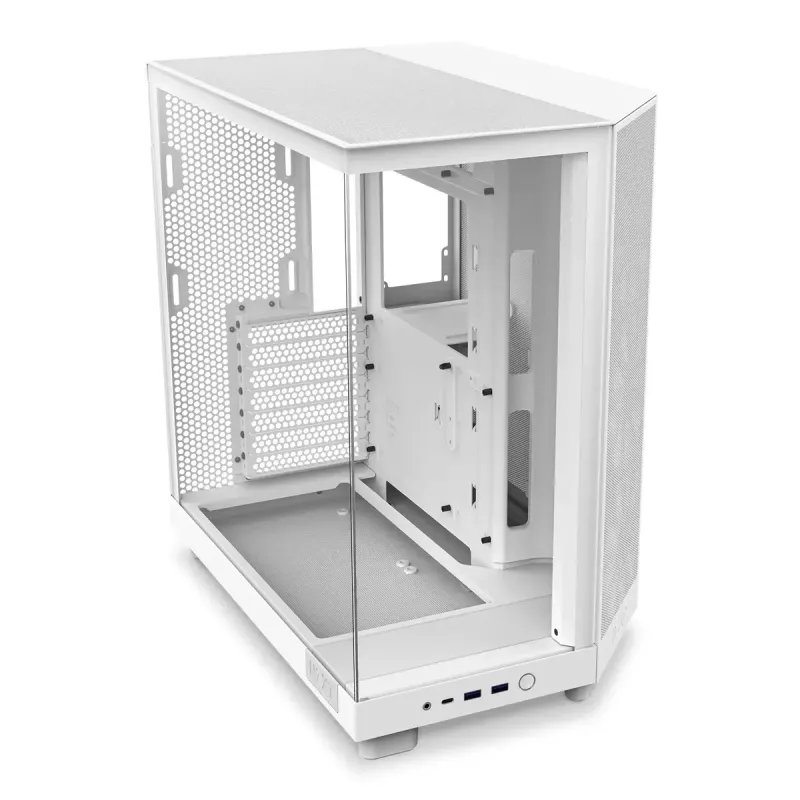 PC-Gehäuse NZXT H6 Air Flow Midi Tower Weiß