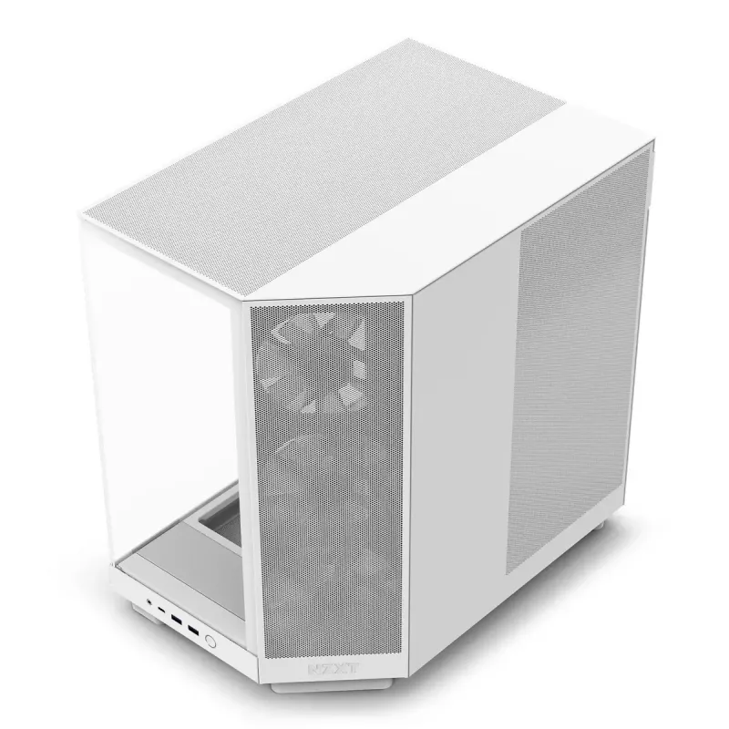 PC-Gehäuse NZXT H6 Air Flow Midi Tower Weiß