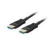 HDMI-Kabel LANBERG CA-HDMI-30FB-0100-BK 10 m, HDMI Typ A 2.1, 48 Gbit/s, 144 Hz, HDR, ARC, Ethernet