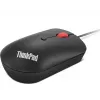 Lenovo 4Y51D20850 Maus Büro Beidhändig USB Typ-C Optisch 2400 DPI