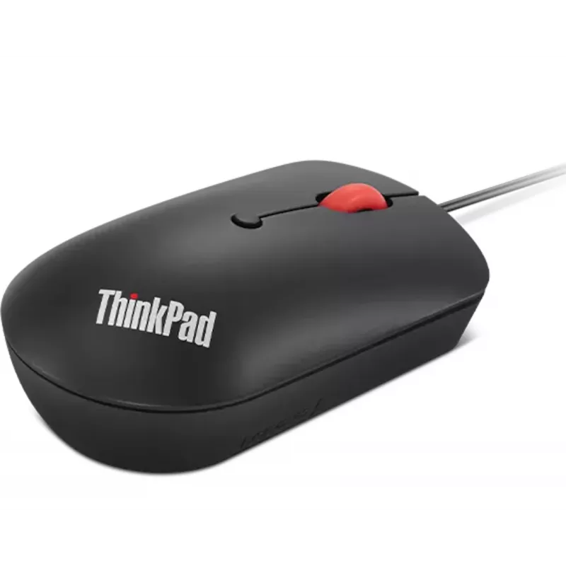 Lenovo 4Y51D20850 Maus Büro Beidhändig USB Typ-C Optisch 2400 DPI