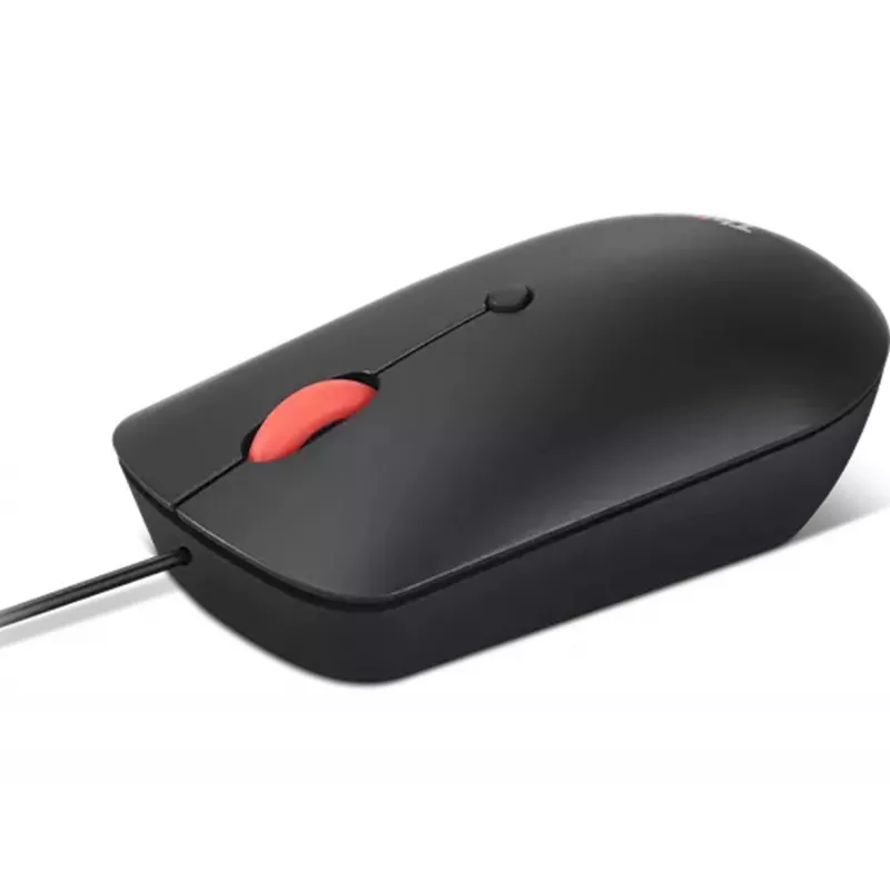 Lenovo 4Y51D20850 Maus Büro Beidhändig USB Typ-C Optisch 2400 DPI