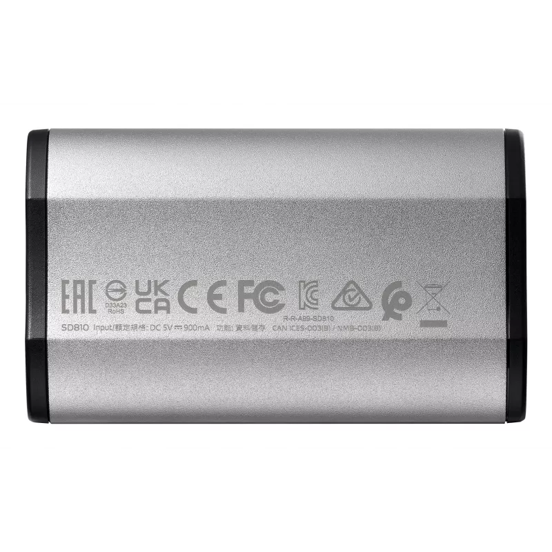 ADATA SD810 500 GB USB Type-C USB 3.2 Gen 2x2 Schwarz, Silber