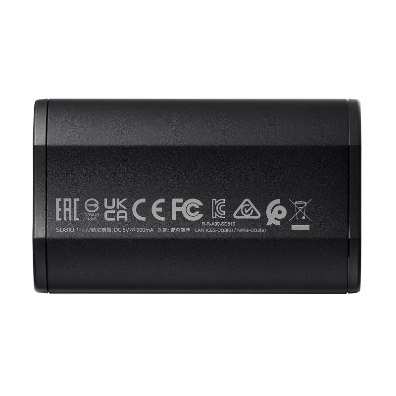 ADATA SD810 4 TB USB Type-C USB 3.2 Gen 2x2 Schwarz