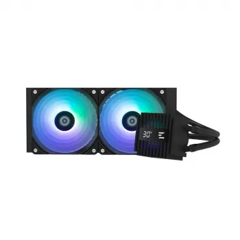 Zalman ALPHA2 A24 Schwarz Computer-Kühlsystem Prozessor All-in-One-Flüssigkeitskühler