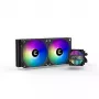Zalman ALPHA2 A24 Schwarz Computer-Kühlsystem Prozessor All-in-One-Flüssigkeitskühler