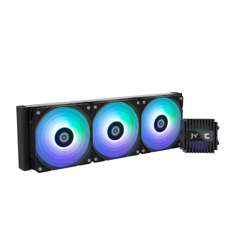 Zalman ALPHA2 A36 Schwarz Computer-Kühlsystem Prozessor All-in-One-Flüssigkeitskühler