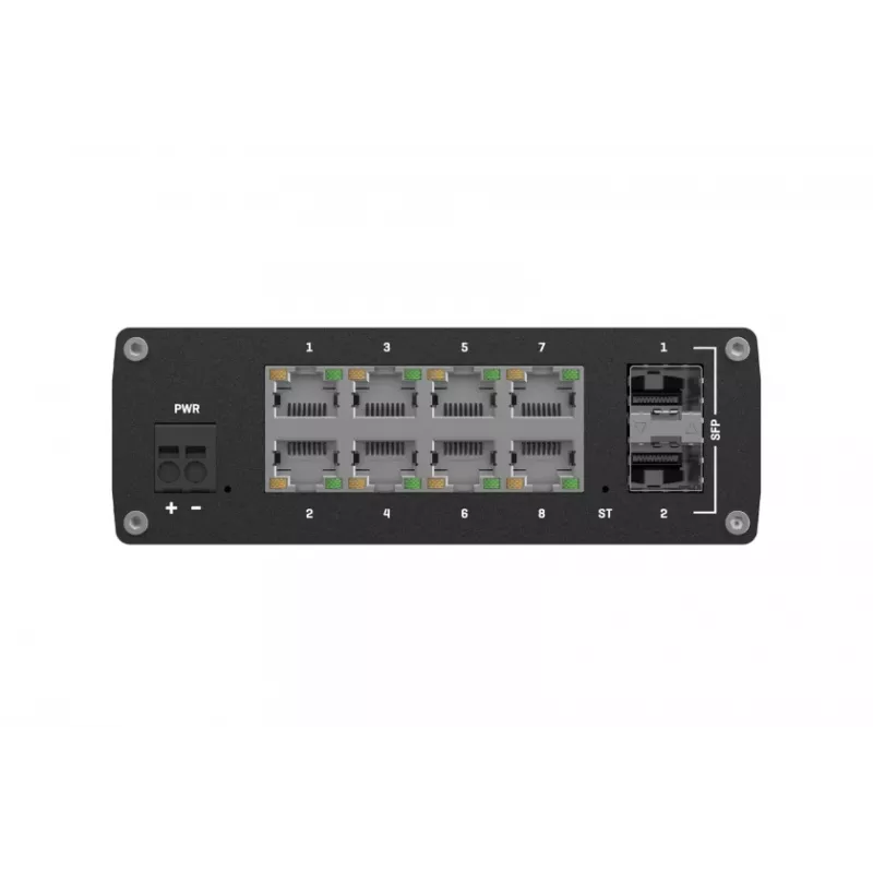 TELTONIKA TSW212 Managed PoE+ Gigabit Ethernet Switch (8-Port + 2 SFP)