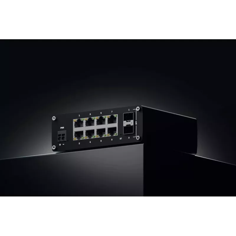 TELTONIKA TSW212 Managed PoE+ Gigabit Ethernet Switch (8-Port + 2 SFP)