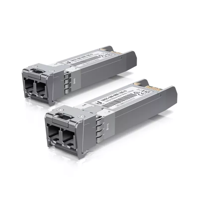 Netzwerk-Transceiver-Modul UBIQUITI UACC-OM-MM-10G-D-2, 10 Gbit/s, Multimode 850 nm, LC, 2er-Pack