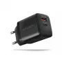 Wandladegerät Axagon ACU-PQ20 QC3.0 PD Type-C 20W Schwarz