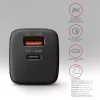 Wandladegerät Axagon ACU-PQ20 QC3.0 PD Type-C 20W Schwarz