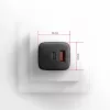 Wandladegerät Axagon ACU-PQ20 QC3.0 PD Type-C 20W Schwarz