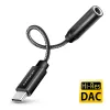 Axagon ADA-HC USB-C auf 3,5 mm Klinke – Hi-Res DAC Audio-Adapter, 384 kHz/32 Bit, Stereo