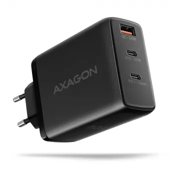 Axagon ACU-DPQ100 PD3.0 & QC 4+ THREE OUTPUTS Wandladegerät 100W