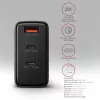 Axagon ACU-DPQ100 PD3.0 & QC 4+ THREE OUTPUTS Wandladegerät 100W