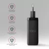 Axagon ACU-DPQ100 PD3.0 & QC 4+ THREE OUTPUTS Wandladegerät 100W