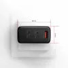 Axagon ACU-DPQ100 PD3.0 & QC 4+ THREE OUTPUTS Wandladegerät 100W