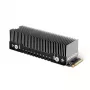 Axagon CLR-M2XT passiver Aluminiumkühler für ein- und doppelseitige M.2 SSDs Größe 2280, Höhe 24 mm