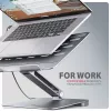 Axagon HMC-STND Multi-Port USB-C 5Gbit/s Hub und Aluminiumständer für Laptops. HDMI 4K/60Hz, GLAN, PD und 3 USB-A Anschlüsse. USB-C Kabel 60 cm.