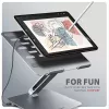 Axagon HMC-STND Multi-Port USB-C 5Gbit/s Hub und Aluminiumständer für Laptops. HDMI 4K/60Hz, GLAN, PD und 3 USB-A Anschlüsse. USB-C Kabel 60 cm.