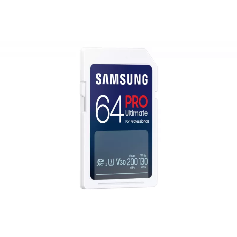 Flash-Speicher Samsung 64 GB SDXC UHS-I Class 3 PRO Ultimate