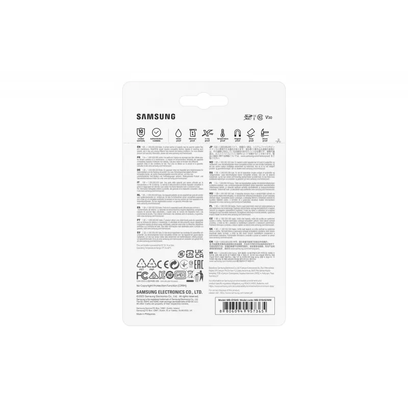 Flash-Speicher Samsung 64 GB SDXC UHS-I Class 3 PRO Ultimate