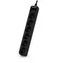 CyberPower Tracer III B0620SC0-FR Überspannungsschutz Schwarz 6 AC-Ausgänge 200 - 250 V 1,8 m