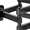 TV-Wandhalterung MACLEAN MC-710N VESA bis 600x400 mm, neigbar +3°/−15°, max. Abstand 35,5 cm, max. Bildschirm 80 Zoll, Stahl, schwarz