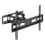 TV-Wandhalterung MACLEAN MC-710N VESA bis 600x400 mm, neigbar +3°/−15°, max. Abstand 35,5 cm, max. Bildschirm 80 Zoll, Stahl, schwarz